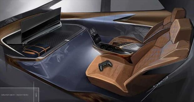ایده جذاب طراح جنرال موتورز برای گیمرها: اتومبیلی خودران با کابین مجهز به کنسول بازی